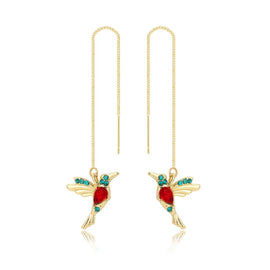Long Ear Wire Women Simple Earrings, E2104-4 Red Bird, E2104-5 Blue Bird, E2210-1 Dual Ball C Clip, E2210-2 Pearl, E2210-3 Vermiculite, E2210-4 Crystal, E2210-5 Eyes, E2210-6 Moon, E2210-7 Four-pointed Star, E2210-8 Love, E2210-9 Bee, E2210-10 Butterfl...