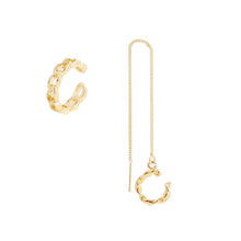 Load image into Gallery viewer, Long Ear Wire Women Simple Earrings, E2104-4 Red Bird, E2104-5 Blue Bird, E2210-1 Dual Ball C Clip, E2210-2 Pearl, E2210-3 Vermiculite, E2210-4 Crystal, E2210-5 Eyes, E2210-6 Moon, E2210-7 Four-pointed Star, E2210-8 Love, E2210-9 Bee, E2210-10 Butterfl...