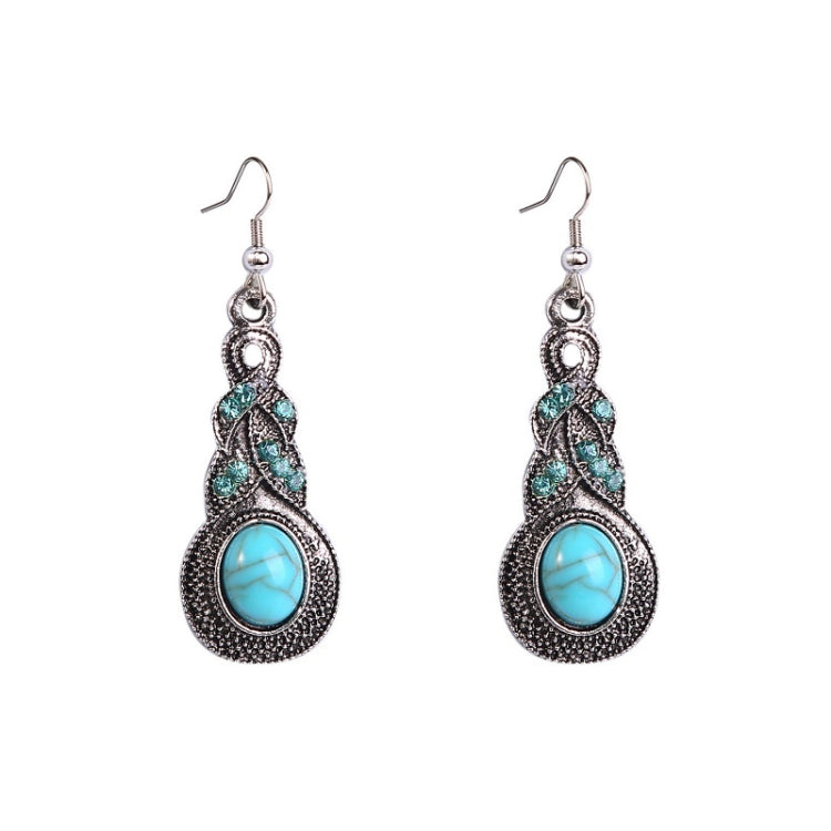 Bohemian Turquoise Natural Stone Sweater Vintage Pendant, Model:, Necklace Ear Ring Set, Two-pointed Necklace, N2111-11 Earrings Accessories, N211-12 Leaf Neck Chain, N2111-13 Three Stones, N2111-14 Eight Stones, N211-15 Circle, Leather Bracelet       ...