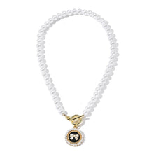 Load image into Gallery viewer, Ladies Temperament Necklace Collarbone Chain, N2210-7 Pearl Chain Love, N2210-8 Thick Chain Love, N2209-2 Light Drilling Love, N2209-11 Colorful Love, N2209-5 Double-layer Green Love, N2209-1 Twist Stick Square Pearl, N2209-6 Oval White Flower         ...