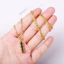 Load image into Gallery viewer, Exaggerated Hip Hop Style Necklace Collarbone Chains, 1010400301 Gold Column, 1010400302 Silver Column, 1010400401 Full Score, 1010400501  YRN, 1010401102 AK47, 1010401202 Crown Lion Head, 1010401301 Prayer, 1010401302 Handheld, 11010401401 Micro      ...