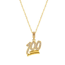 Load image into Gallery viewer, Exaggerated Hip Hop Style Necklace Collarbone Chains, 1010400301 Gold Column, 1010400302 Silver Column, 1010400401 Full Score, 1010400501  YRN, 1010401102 AK47, 1010401202 Crown Lion Head, 1010401301 Prayer, 1010401302 Handheld, 11010401401 Micro      ...