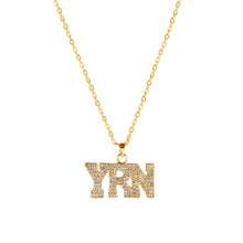 Load image into Gallery viewer, Exaggerated Hip Hop Style Necklace Collarbone Chains, 1010400301 Gold Column, 1010400302 Silver Column, 1010400401 Full Score, 1010400501  YRN, 1010401102 AK47, 1010401202 Crown Lion Head, 1010401301 Prayer, 1010401302 Handheld, 11010401401 Micro      ...