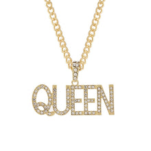 Load image into Gallery viewer, Exaggerated Hip Hop Style Necklace Collarbone Chains, 1010400301 Gold Column, 1010400302 Silver Column, 1010400401 Full Score, 1010400501  YRN, 1010401102 AK47, 1010401202 Crown Lion Head, 1010401301 Prayer, 1010401302 Handheld, 11010401401 Micro      ...