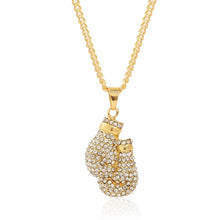 Load image into Gallery viewer, Exaggerated Hip Hop Style Necklace Collarbone Chains, 1010400301 Gold Column, 1010400302 Silver Column, 1010400401 Full Score, 1010400501  YRN, 1010401102 AK47, 1010401202 Crown Lion Head, 1010401301 Prayer, 1010401302 Handheld, 11010401401 Micro      ...