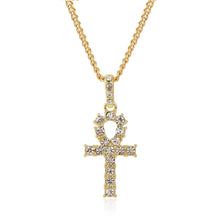Load image into Gallery viewer, Exaggerated Hip Hop Style Necklace Collarbone Chains, 1010400301 Gold Column, 1010400302 Silver Column, 1010400401 Full Score, 1010400501  YRN, 1010401102 AK47, 1010401202 Crown Lion Head, 1010401301 Prayer, 1010401302 Handheld, 11010401401 Micro      ...