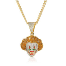 Load image into Gallery viewer, Exaggerated Hip Hop Style Necklace Collarbone Chains, 1010400301 Gold Column, 1010400302 Silver Column, 1010400401 Full Score, 1010400501  YRN, 1010401102 AK47, 1010401202 Crown Lion Head, 1010401301 Prayer, 1010401302 Handheld, 11010401401 Micro      ...
