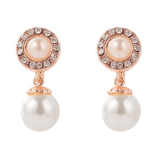 Load image into Gallery viewer, Baroque Earrings Pearl Ear Clip Women Without Ear Piercing, 1202 Long Gold, 1201 Long Silver, 0402 Short Gold, 0401 Short Silver, E2109-7 Half Round, E2109-8 Half Ellipse, E2109-10 Leaf Model, E2109-11 Five Small Pearls, E2109-14 Small Pearl           ...