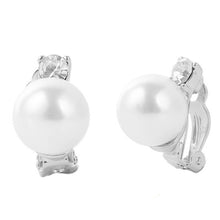 Load image into Gallery viewer, Baroque Earrings Pearl Ear Clip Women Without Ear Piercing, 1202 Long Gold, 1201 Long Silver, 0402 Short Gold, 0401 Short Silver, E2109-7 Half Round, E2109-8 Half Ellipse, E2109-10 Leaf Model, E2109-11 Five Small Pearls, E2109-14 Small Pearl           ...