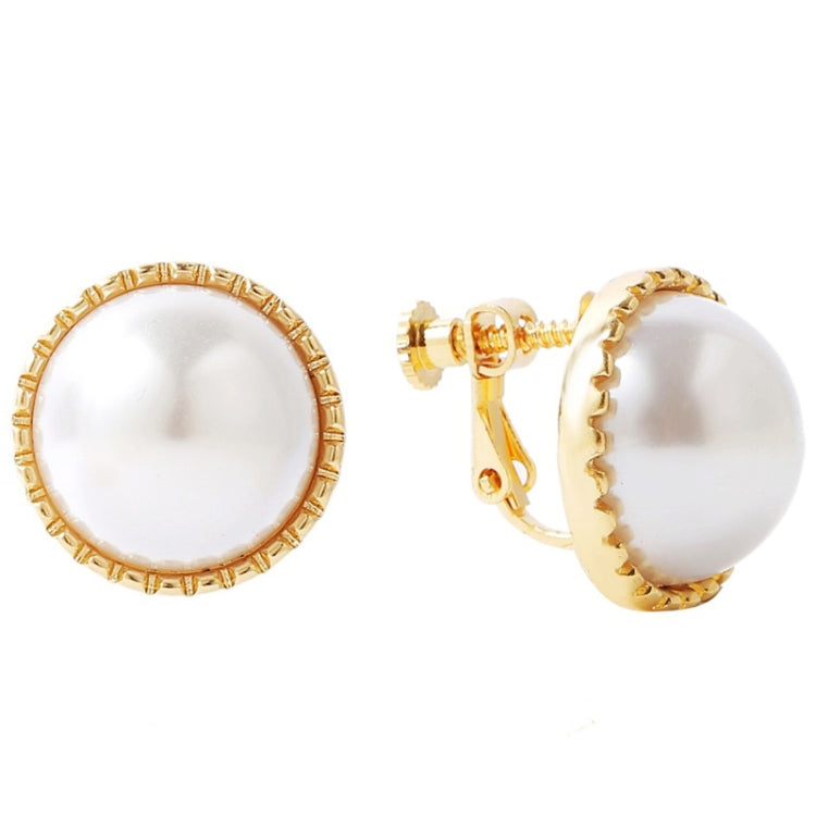 Baroque Earrings Pearl Ear Clip Women Without Ear Piercing, 1202 Long Gold, 1201 Long Silver, 0402 Short Gold, 0401 Short Silver, E2109-7 Half Round, E2109-8 Half Ellipse, E2109-10 Leaf Model, E2109-11 Five Small Pearls, E2109-14 Small Pearl           ...