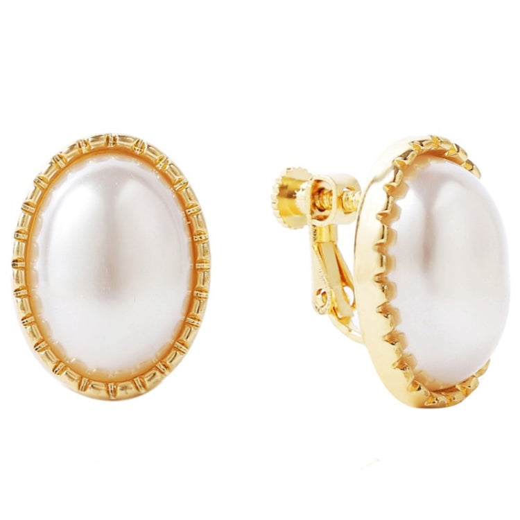 Baroque Earrings Pearl Ear Clip Women Without Ear Piercing, 1202 Long Gold, 1201 Long Silver, 0402 Short Gold, 0401 Short Silver, E2109-7 Half Round, E2109-8 Half Ellipse, E2109-10 Leaf Model, E2109-11 Five Small Pearls, E2109-14 Small Pearl           ...