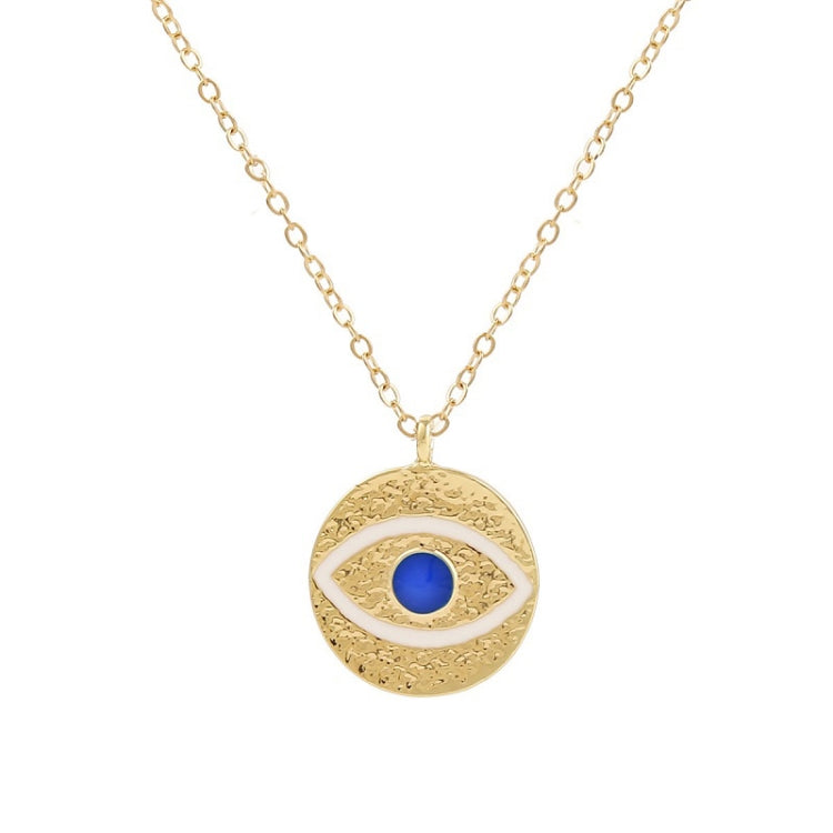 Angel Eyes Pendant Layered Necklace, Model: