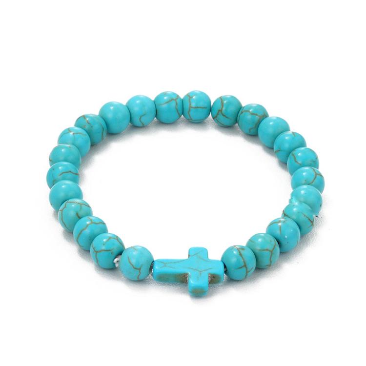 Women Beaded Bracelet Turquoise Ethnic Style Charm Jewelry, S2208-2 Owl, S2208-3 Butterfly, S2208-4 Sea Star, S2208-5 Life Tree, S2203-12 Cross, S2203-13 Turquoise Pendant, S2212-1 Eyes, S2303-1, S2303-2 Turtles, S2303-3 Cross, S2203-11