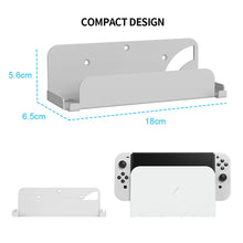 Load image into Gallery viewer, For Switch OLED Game Console JYS Wall Hanging Holder Bracket, Iron White, Iron Black