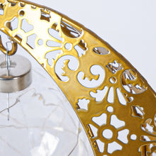 Load image into Gallery viewer, LED Wrought Iron Moon Shape Atmosphere Bedroom Table Lamp, Moon Star, Moon Star With Hook