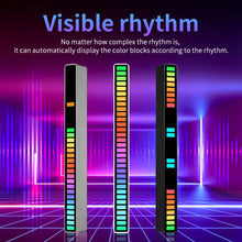 Load image into Gallery viewer, RGB Sound-controlled Rhythmic Response Lights Music Ambient LED Pick-up Lights, Charging, Plug-in