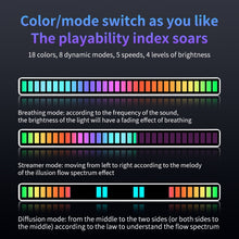 Load image into Gallery viewer, RGB Sound-controlled Rhythmic Response Lights Music Ambient LED Pick-up Lights, Charging, Plug-in