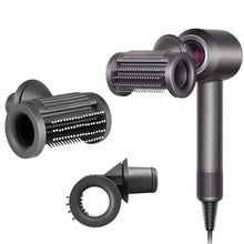 Load image into Gallery viewer, For Dyson Hair Dryer Nozzle Smooth Flyaway Attachment, Smooth Gray, Smooth Copper Nickel Color