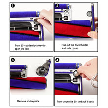 Load image into Gallery viewer, For Dyson V7 V8 V10 V11 Vacuum Cleaner Soft Velvet Suction Head Side Cover, For Dyson V7 V8 V10 V11 V15, For Dyson Slim Light Version