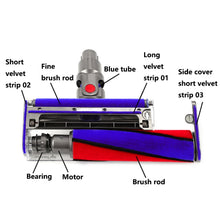 Load image into Gallery viewer, Vacuum Cleaner Soft Roller Head Parts, For Dyson V6-V11 Brush Bar, For Dyson V6-V11 Thin Brush Bar, For Dyson V6 V7 V8 20W Motor, For Dyson V10 V11 30W Motor, For Dyson V6-V11 Motor Bearing