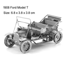 Load image into Gallery viewer, 3D Three-dimensional Metal Car Assembly Model DIY Puzzles Toy