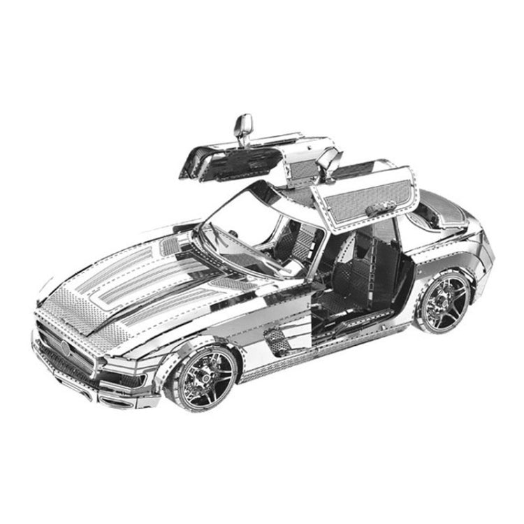 3D Three-dimensional Metal Car Assembly Model DIY Puzzles Toy