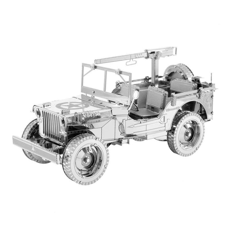 3D Three-dimensional Metal Car Assembly Model DIY Puzzles Toy