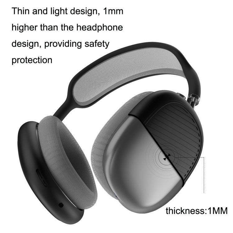 T2 For Apple AirPods Max 2 / Max 1pair Bluetooth Headset Anti-Fall Silicone Protective Case