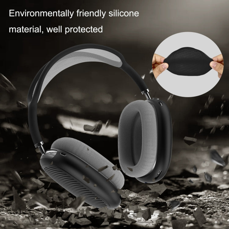T2 For Apple AirPods Max 2 / Max 1pair Bluetooth Headset Anti-Fall Silicone Protective Case