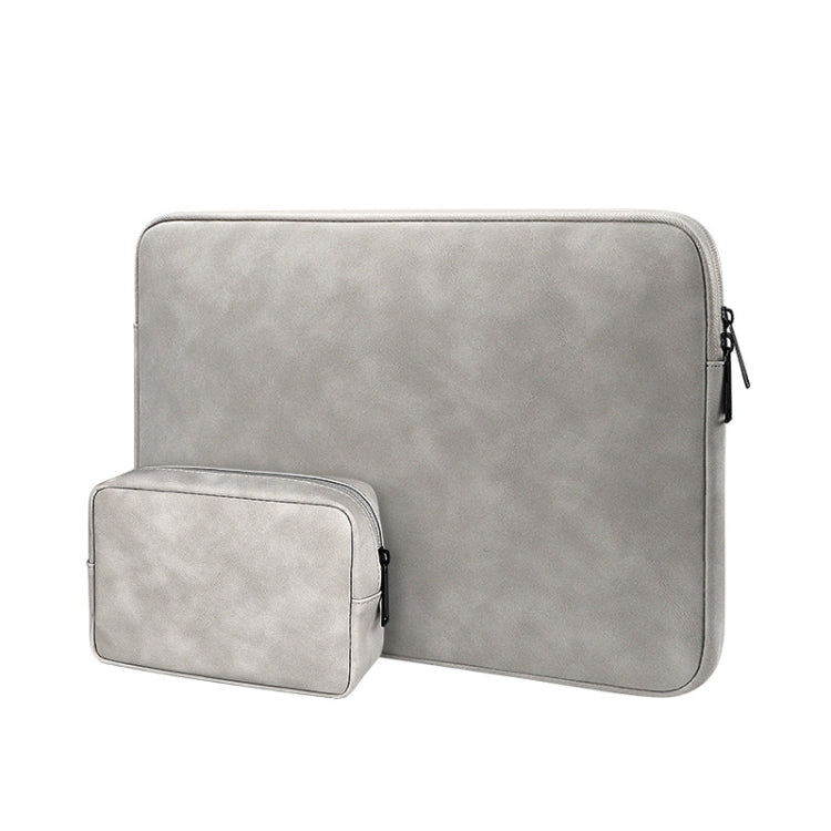 ND12 Lambskin Laptop Lightweight Waterproof Wear-resistant Sleeve Bag, 13.3 inches, 14.1-15.4 inches