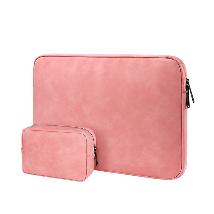 ND12 Lambskin Laptop Lightweight Waterproof Wear-resistant Sleeve Bag, 13.3 inches, 14.1-15.4 inches