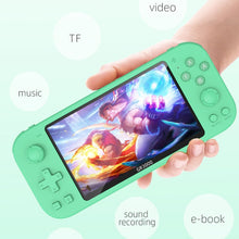 Load image into Gallery viewer, RG3000 Handheld Game Console Support Double Handle Mini Game Console, RG3000 Gray, RG3000 Purple, RG3000 Green, RG3000 Yellow, RG3000 Pink
