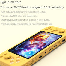 Load image into Gallery viewer, RG3000 Handheld Game Console Support Double Handle Mini Game Console, RG3000 Gray, RG3000 Purple, RG3000 Green, RG3000 Yellow, RG3000 Pink