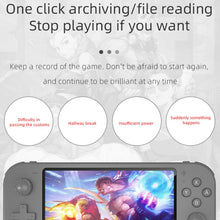 Load image into Gallery viewer, RG3000 Handheld Game Console Support Double Handle Mini Game Console, RG3000 Gray, RG3000 Purple, RG3000 Green, RG3000 Yellow, RG3000 Pink