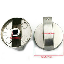 Load image into Gallery viewer, 2pcs  6mm Cooker Hob Knobs Gas Stove Knobs Control Switch, 2pcs 6mm Round