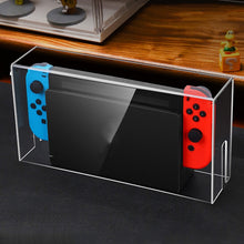 Load image into Gallery viewer, 035 for Nintendo Switch/Oled Game Console Display Luminous Base Dustproof Cover, Spec:, Light Base, Transparent, White Label, Black Label, Handle, Jet Warrior, Noble