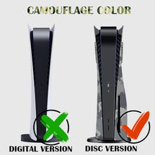 Load image into Gallery viewer, For PS5 CD-ROM Version Game Console Camouflage Shell Protective Cover, Camouflage
