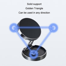 Load image into Gallery viewer, Multi-Angle Positioning Car Folding Circular Car Magnetic Suction Bracket
