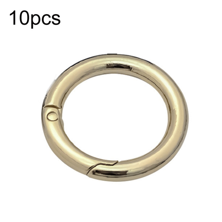 20pcs Zinc Alloy Spring Ring Metal Open Bag Webbing Keychain, 4 Points Silver, 3 Points Silver, 4 Points Black, Inch 2 Light Gold, Inch 2 Silver, 5 Points Light Gold, 5 Points Black, 5 Points Silver, 6 Points Light Gold, 4 Points Light Gold            ...