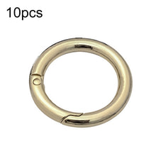 Load image into Gallery viewer, 20pcs Zinc Alloy Spring Ring Metal Open Bag Webbing Keychain, 4 Points Silver, 3 Points Silver, 4 Points Black, Inch 2 Light Gold, Inch 2 Silver, 5 Points Light Gold, 5 Points Black, 5 Points Silver, 6 Points Light Gold, 4 Points Light Gold            ...