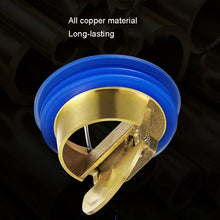 Load image into Gallery viewer, Brass Floor Drain Deodorizer Inner Core Bathroom Toilet Universal, Brass