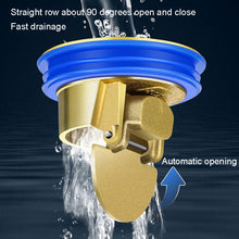 Load image into Gallery viewer, Brass Floor Drain Deodorizer Inner Core Bathroom Toilet Universal, Brass