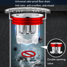 Load image into Gallery viewer, Bathroom Floor Drainage Deodorizer Seal Cover Inner Core Toilet Universal Anti-bug Tube, PVC