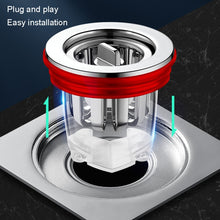 Load image into Gallery viewer, Bathroom Floor Drainage Deodorizer Seal Cover Inner Core Toilet Universal Anti-bug Tube, PVC