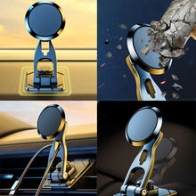 Load image into Gallery viewer, D29 Metal Car Phone Holder Floating Screen Folding Magnetic Phone Holder, D29