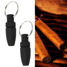 Load image into Gallery viewer, 2pcs Stainless Steel Knife Blade Cigar Drill Portable Cigar Puncher, Cigar Puncher