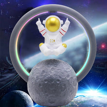 Load image into Gallery viewer, Y-598 Suspended Astronaut Bluetooth Speaker RGB Light Subwoofer Ornament,Spec:, 598A Golden, 598A Silver, 598B Golden, 598B Silver, 598A Golden+Gift Bag, 598A Silver+Gift Bag, 598B Golden+Gift Bag, 598B Silver+Gift Bag