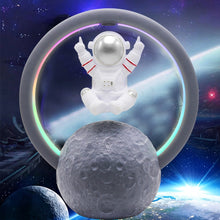 Load image into Gallery viewer, Y-598 Suspended Astronaut Bluetooth Speaker RGB Light Subwoofer Ornament,Spec:, 598A Golden, 598A Silver, 598B Golden, 598B Silver, 598A Golden+Gift Bag, 598A Silver+Gift Bag, 598B Golden+Gift Bag, 598B Silver+Gift Bag