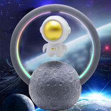 Load image into Gallery viewer, Y-598 Suspended Astronaut Bluetooth Speaker RGB Light Subwoofer Ornament,Spec:, 598A Golden, 598A Silver, 598B Golden, 598B Silver, 598A Golden+Gift Bag, 598A Silver+Gift Bag, 598B Golden+Gift Bag, 598B Silver+Gift Bag