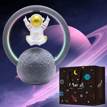 Load image into Gallery viewer, Y-598 Suspended Astronaut Bluetooth Speaker RGB Light Subwoofer Ornament,Spec:, 598A Golden, 598A Silver, 598B Golden, 598B Silver, 598A Golden+Gift Bag, 598A Silver+Gift Bag, 598B Golden+Gift Bag, 598B Silver+Gift Bag